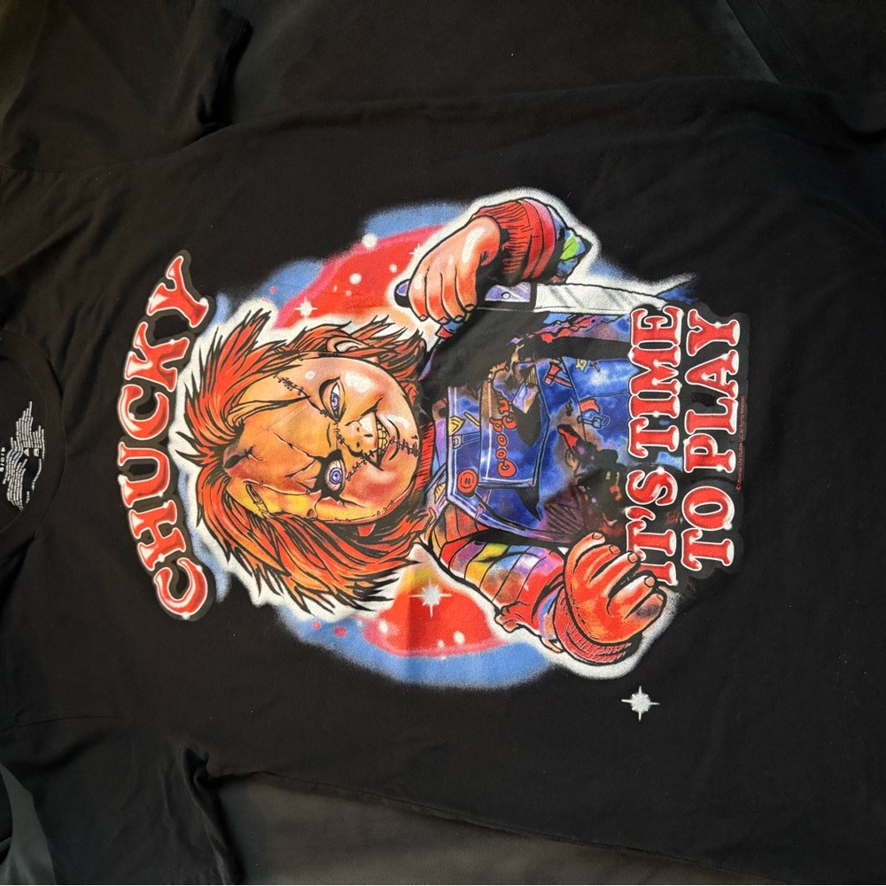 Black Chucky Graphic T-Shirt